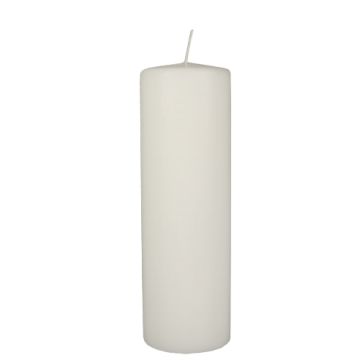 Stompkaars Ø 80 mm · 250 mm wit