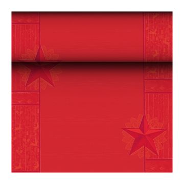 Tafellopers "ROYAL Collection" 24 m x 40 cm rood "Rising Star"