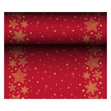 Tafellopers, Airlaid 24 m x 40 cm "Christmas Shine"