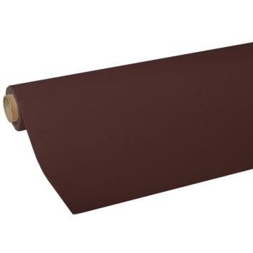 Tafelkleed, Tissue "ROYAL Collection" 5 m x 1,18 m bruin
