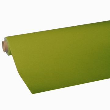 Tafelkleed, Tissue "ROYAL Collection" 5 m x 1,18 m olijfgroen