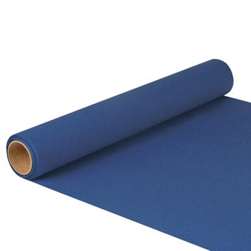 Tafellopers "ROYAL Collection" 5 m x 40 cm donkerblauw