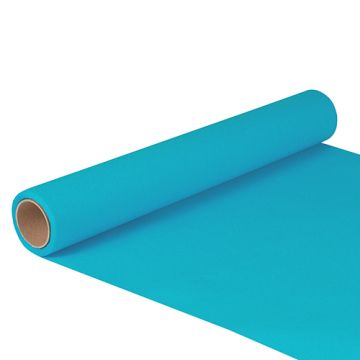 Tafellopers "ROYAL Collection" 5 m x 40 cm turkoois