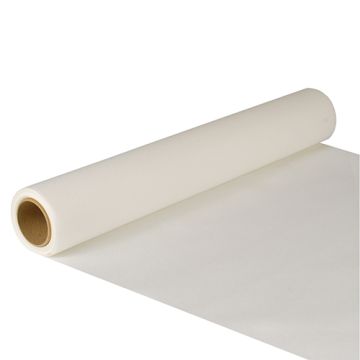 Tafellopers "ROYAL Collection" 5 m x 40 cm wit