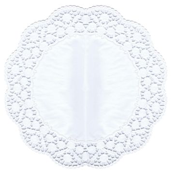 Taartranden rond Ø 36 cm wit