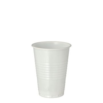Automaatbekers, PS 0,18 l Ø 7,03 cm · 9,1 cm wit