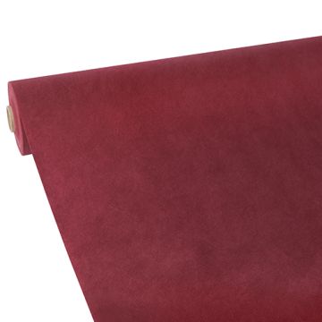 Tafelkleed, Vlies "soft selection" 25 m x 1,18 m bordeaux