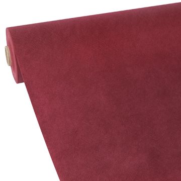 Tafelkleed, Vlies "soft selection" 40 m x 1,18 m bordeaux