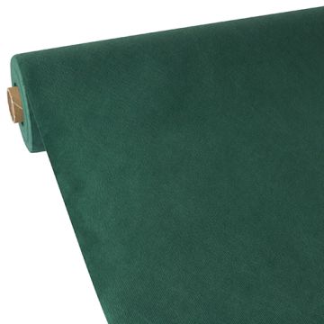 Tafelkleed, Vlies "soft selection" 40 m x 0,9 m donkergroen