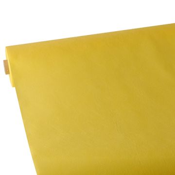Tafelkleed, Vlies "soft selection" 25 m x 1,18 m geel