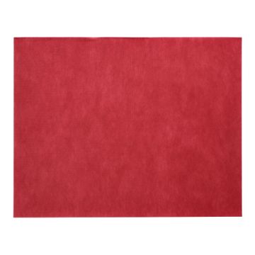 Placemats, stofkarakter, nonwoven "soft selection" 30 cm x 40 cm bordeaux