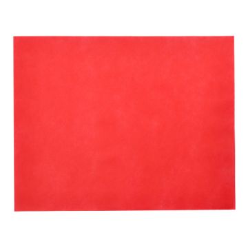 Placemats, stofkarakter, nonwoven "soft selection" 30 cm x 40 cm rood