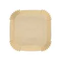 Backpapierzuschnitte für Heißluftfritteusen, 16 x 16 cm x 4,5 cm braun - Bild 2 thumbnail