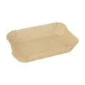 Backpapierzuschnitte für Heißluftfritteusen, 22 x 14 cm x 4,5 cm braun - Bild 1 thumbnail