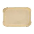 Backpapierzuschnitte für Heißluftfritteusen, 22 x 14 cm x 4,5 cm braun - Bild 2 thumbnail