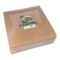 Cup-Cake Kartons eckig 10 cm x 35 cm x 27 cm mit Sichtfenster aus PLA - Bild 2 thumbnail