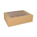 Cup-Cake Kartons eckig 10 cm x 35 cm x 27 cm mit Sichtfenster aus PLA - Bild 3 thumbnail