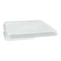 Deckel für Mehrweg-Foodboxen, 23,4 x 23,4 x 2,5 cm transparent - Bild 1 thumbnail