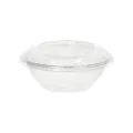 Deckel für Salatschalen To Go, R-PET rund Ø 15,5 cm · 2,5 cm klar - Bild 4 thumbnail