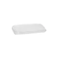 Deckel für Verpackungsbecher, PP eckig 8,1 x 10,8 cm transparent - Bild 1 thumbnail