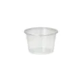 Dressingbecher, PP rund 100 ml Ø 7,1 cm · 4,3 cm transparent - Bild 1 thumbnail