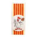Hähnchenbeutel, Papier mit HDPE-Einlage, 24 x 10,5 x 5,5 cm "Grillhähnchen" - Bild 3 thumbnail