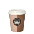 Heißgetränkebecher aus Pappe mit Deckel, 0,2 l mit Motiv "ToGo" - Bild 1 thumbnail