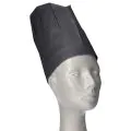Kochmützen aus Krepp 23 x 27,7 cm schwarz "Provence" Größenverstellbar - Bild 1 thumbnail