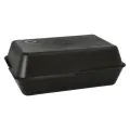 Mehrweg-Foodboxen, 23,4 x 15,6 cm schwarz - Bild 1 thumbnail