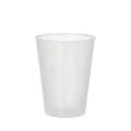 Mehrweg-Trinkbecher PP 0,2 l Ø 7,5 cm · 9,6 cm transluzent, extra stabil - Bild 1 thumbnail