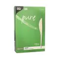 Messer aus Papier "pure" 18,6 cm weiss - Bild 2 thumbnail