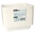 Mikrowellenschalen, PP ungeteilt 1330 ml weiss - Bild 2 thumbnail