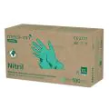 Nitril-Handschuhe, puderfrei grün Größe XL, biologisch abbaubar - Bild 1 thumbnail