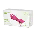 "Medi-Inn® Classic" Handschuhe, Nitril puderfrei magenta "Nitril Magenta" Größe XS - Bild 1 thumbnail
