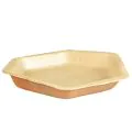 Palmblatt Teller 6-eckig "pure" Ø 23,5 cm - Bild 4 thumbnail