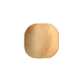 Palmblatt Teller, eckig "pure", 10 x 10 cm - Bild 1 thumbnail