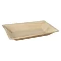Palmblatt Teller "pure" eckig 23 x 16 cm natur - Bild 1 thumbnail