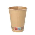 Pappbecher 0,3 l Ø 9 cm · 11 cm braun - Bild 1 thumbnail