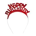 Haarreif für Geburtstag, farbig sortiert "Happy Birthday" - Bild 2 thumbnail