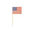 Partypicker, Flaggen 8 cm "Amerika" - Bild 1 thumbnail