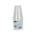 Plastikbecher (PP), 0,3 l Ø 9,5 cm · 11,1 cm transparent mit Schaumrand - Bild 2 thumbnail