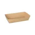 Pommes-Frites-Trays "pure" 10,5 x 17 cm braun groß - Bild 1 thumbnail