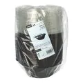 Salatschalen, PET 600 ml Ø 16,6 cm · 5,9 cm schwarz "Snap It" mit Deckel PET glasklar - Bild 2 thumbnail