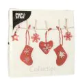 Servietten, 3-lagig 1/4-Falz 33 x 33 cm "Chaussettes" - Bild 2 thumbnail