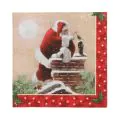 Servietten, 3-lagig 1/4-Falz 33 x 33 cm "Dans la Cheminee" - Bild 1 thumbnail