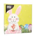 Servietten, 3-lagig 1/4-Falz 33 x 33 cm "Easter Bunny" - Bild 2 thumbnail
