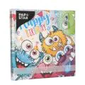 Servietten, 3-lagig 1/4-Falz 33 x 33 cm "Funny Monsters" - Bild 2 thumbnail