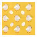 Servietten, 3-lagig 1/4-Falz 33 x 33 cm "Kycklingar" - Bild 1 thumbnail