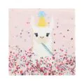 Servietten, 3-lagig 1/4-Falz 33 x 33 cm "Llama Party" - Bild 1 thumbnail