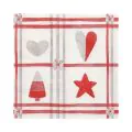 Servietten, 3-lagig 1/4-Falz 33 x 33 cm "Sewings" - Bild 1 thumbnail